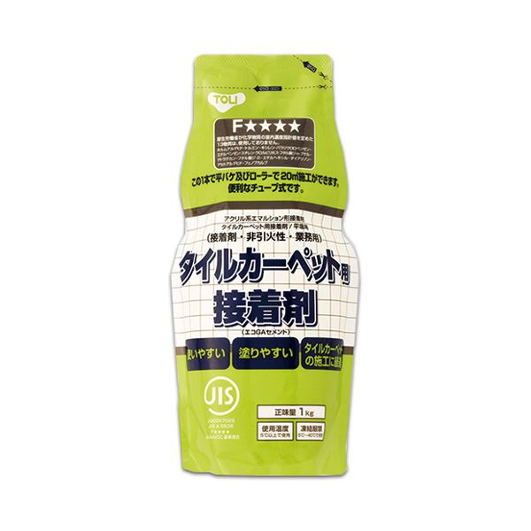 (まとめ) 東リ エコGAセメント 1kgパック EGAC4V-CA 1個 【×10セット】