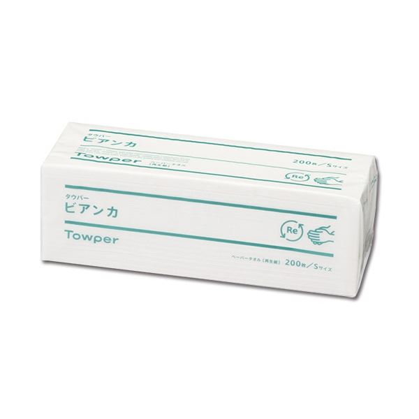 日本製紙クレシア タウパービアンカ S 200枚/容器に並べる 1仕掛ける(35容器に並べる) 日用消耗品-ティッシュ・トイレットペーパー-ペーパータオル