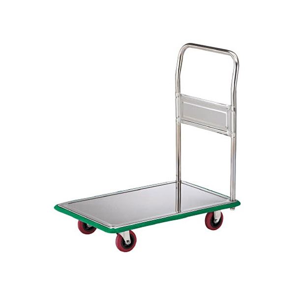 TRUSCO オールSUS製運搬車 固定式 740×480mm 省音ウレタン車 SUS-108NU 1台 組立品 84,997円