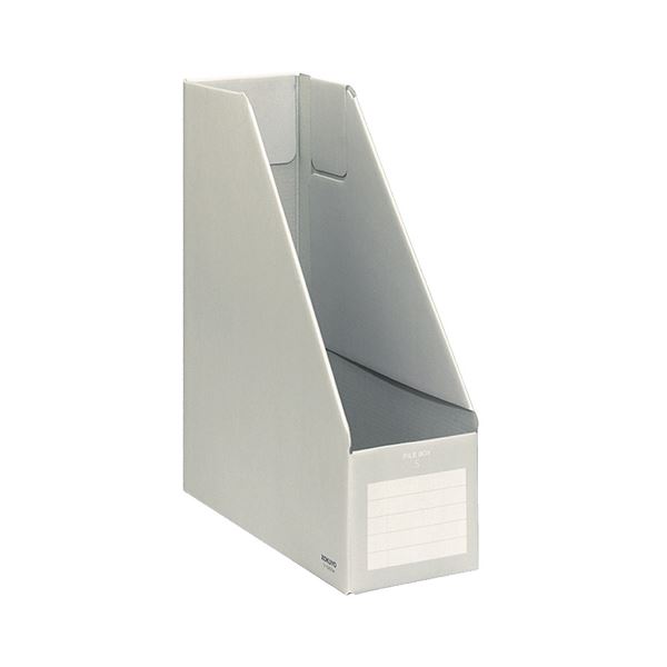 (まとめ) コクヨ 整理保存用具ボックス席S A4タテ 背幅102粍 薄墨色 フ-E450M 1冊  【×30仕掛ける】