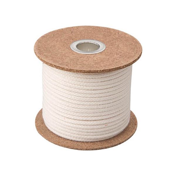 TRUSCO 難燃荷縄 3mm×50m TRNR-350B 1巻