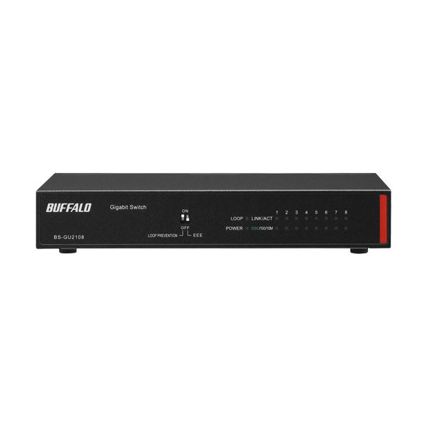 緩衝装置置き目 座標軸2 Gigaアンマネージスイッチ 8界面 黒いこと BS-GU2108 1仕かける（3台） パソコン・周辺機器-ネットワーク機器-スイッチングハブ