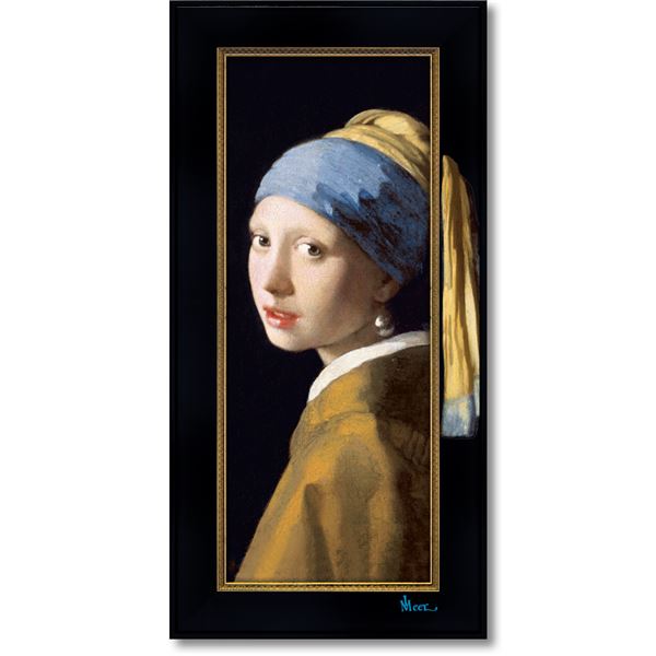 ユーパワー ビッグアートフレーム ～名画 ハイグロスシリーズ～ フェルメール 「青いターバンの少女」 7,847円