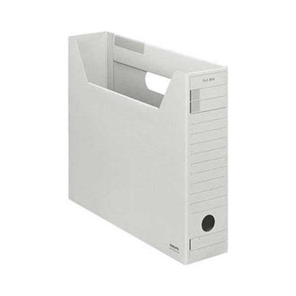 （まとめ）コクヨ ファイルボックス-FS（Fタイプ）A4ヨコ 背幅75mm グレー A4-SFFN-M 1セット（5冊）【×10セット】 20,888円