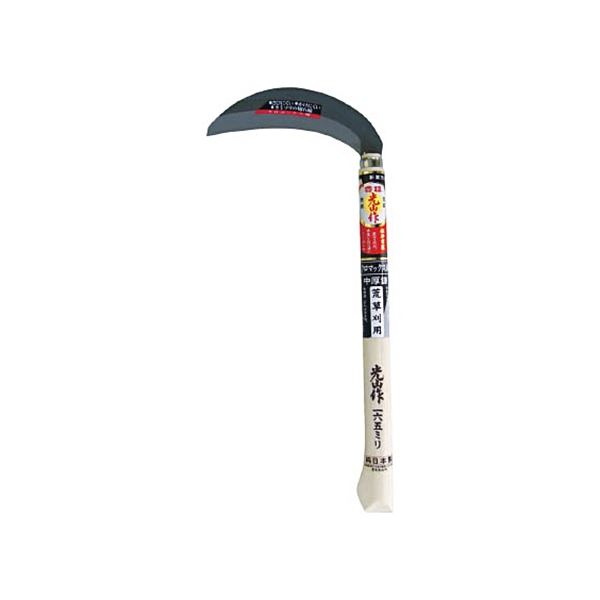(まとめ) 豊稔企販 豊稔 光山作クロマックス鋼片刃中厚鎌 HTS-5061 1個 【×3仕掛ける】