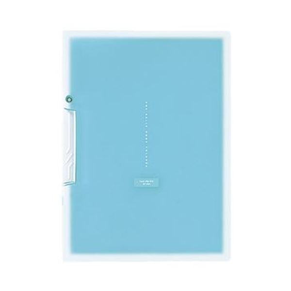 （まとめ）コクヨ イージークリップファイル（コロレー）PP背部分 A4タテ 20枚封じこめる 青色 F-VFH100B 1仕掛ける（5冊）【×10仕掛ける】