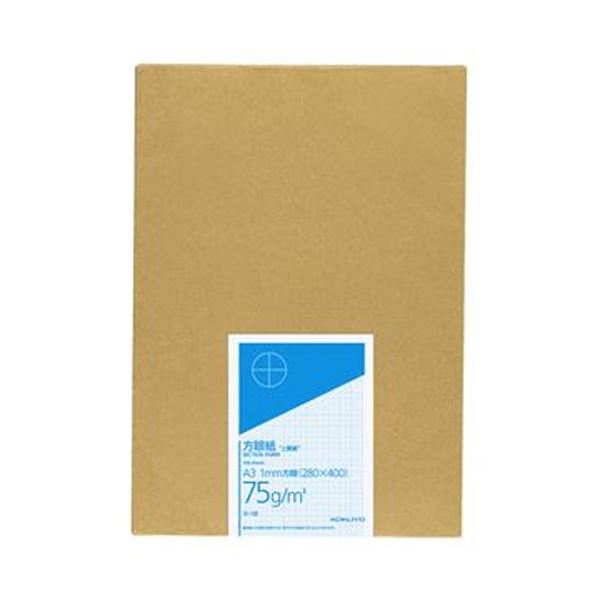 （まとめ）コクヨ 飛び切り方眼紙 A3 1粍目青み印刷 100枚 ホ-18 1冊【×5仕掛ける】