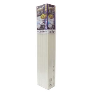 〔6個セット〕 風呂ふた 風呂フタ 70cm×110cm用 薄型 折りたたみ式 フラット形 コンパクト 裏面防滑加工 SGマーク認定 浴室