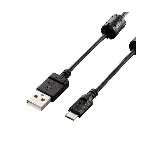 5個セット エレコム デジカメ用USBケーブル(microB) DGW-AMBF15BKX5