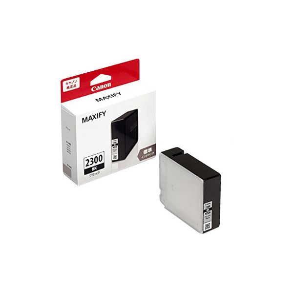 （まとめ）キヤノン インキ貯蔵タンクPGI-2300BK 黒いこと 9289B001 1個 【×3仕掛ける】