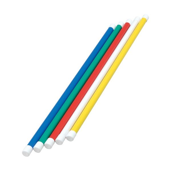 トーエイライト 体操棒100(5色1組) 長さ100&times;直径3cm T2793 1組｜日本茶と健康茶のお店いっぷく茶屋