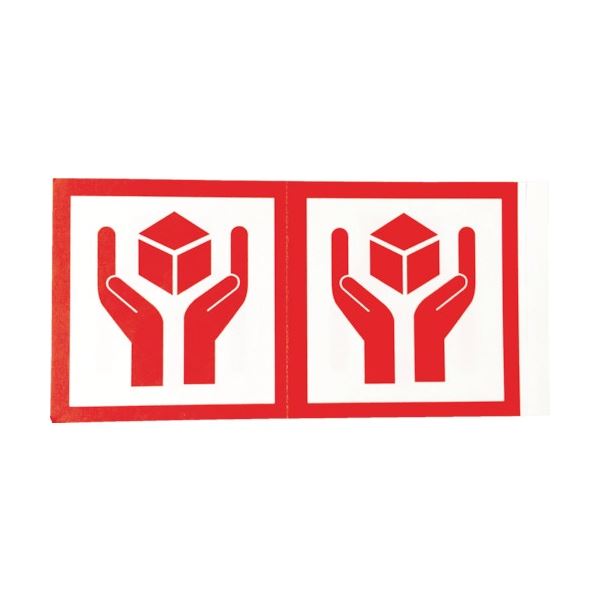 (まとめ) TRUSCO 下げ札 「取りまわし忠告の言葉」 目じるし 4枚1組 115×58 TNFM-04 1容器に並べる(40枚) 【×50書き割り】