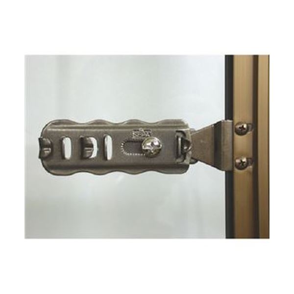 （まとめ）日中製造所 ヒナカS/S通気戸じまりくんしろがね色 194-SL 1個【×50仕掛ける】