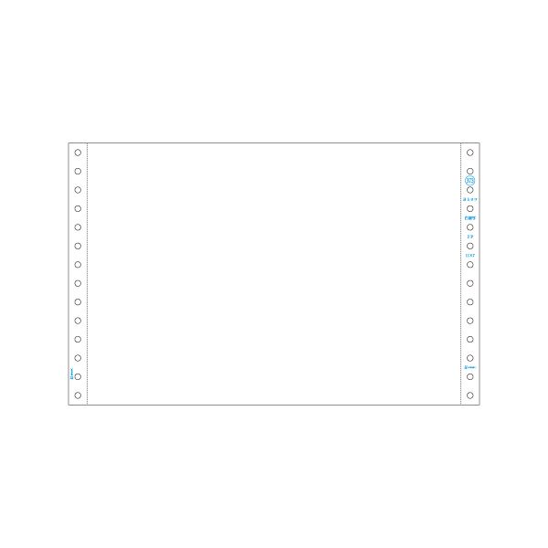 (まとめ）ヒサゴ ストックフォーム 11×7インチ2P 白紙 GB373 1箱(250セット)【×3セット】