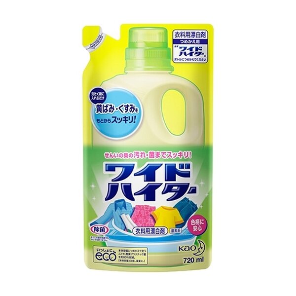 （まとめ） 花王 ワイドハイター詰替用720ml 15袋【×3セット】