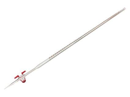 ビュレット10mL PTFEまかない方付NCGL132468-12-9139-01  貨物輸送込み！
