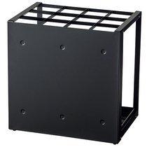 ダイアログボックス傘立 36本用 黒いこと(UB-299-036-7)  貨物輸送込み！