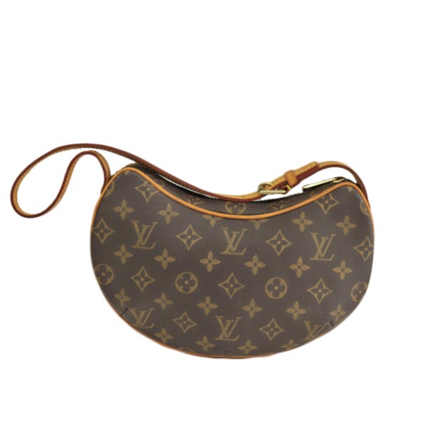 3 000円offクーポン利用可 Louis Vuitton 4 1 木 0 00から Vuitton ルイ ハンドバッグ 中古品 レディースバッグ 枚数限定 一風騎士 中古 送料無料 ルイ ヴィトン ポシェット クロワッサン モノグラム Mlv ショルダー