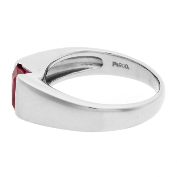 2673 中古 Nobrand ノンブランド ルビー リング Pt900 ルビー 15 5号 プラチナ ソーティング 指輪 アクセサリー ジュエリー Butlerchimneys Com
