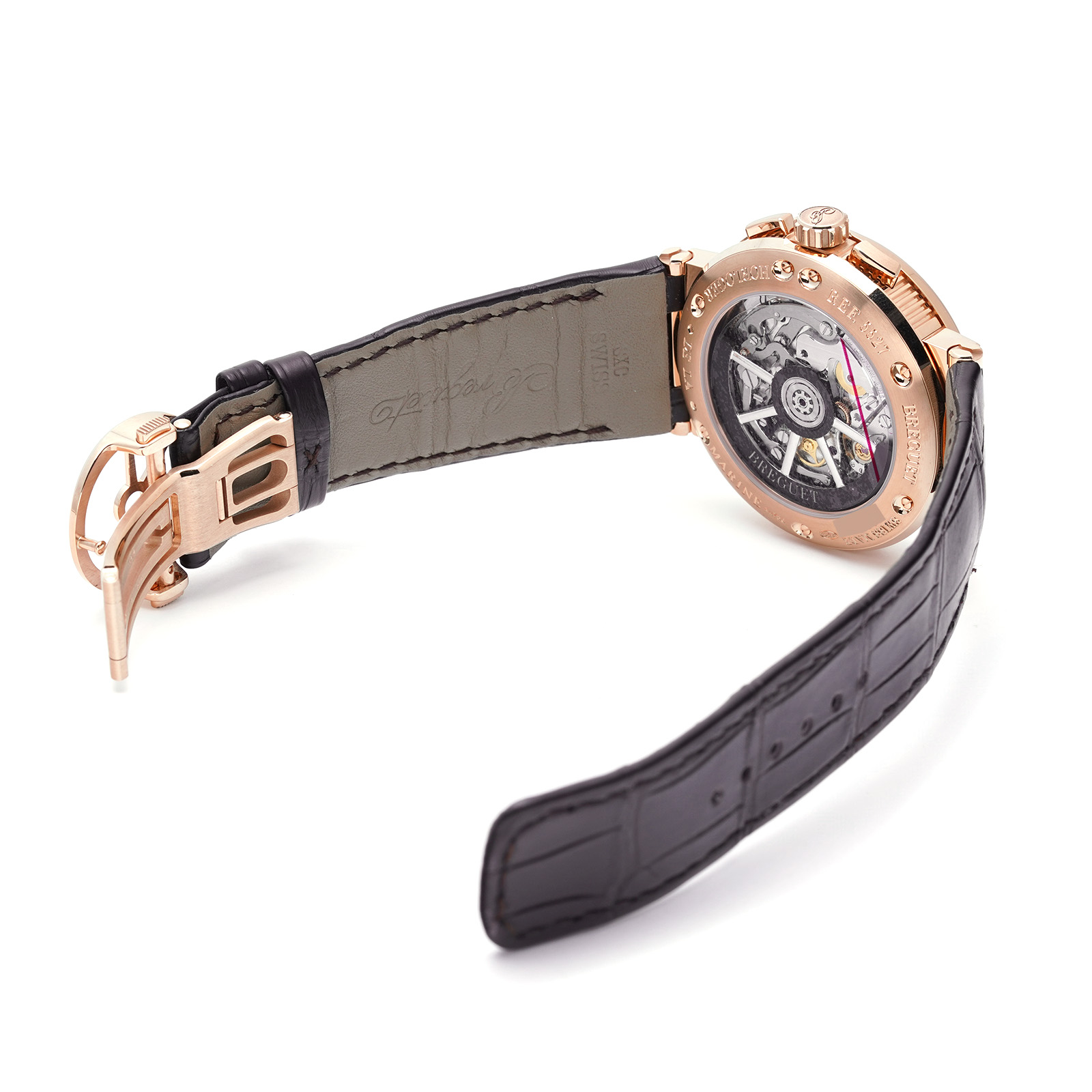 有名な 中古 ブレゲ Breguet マリーン クロノグラフ 5527BR G3 9WV スレートグレー メンズ 腕時計 hanuinosato.jp