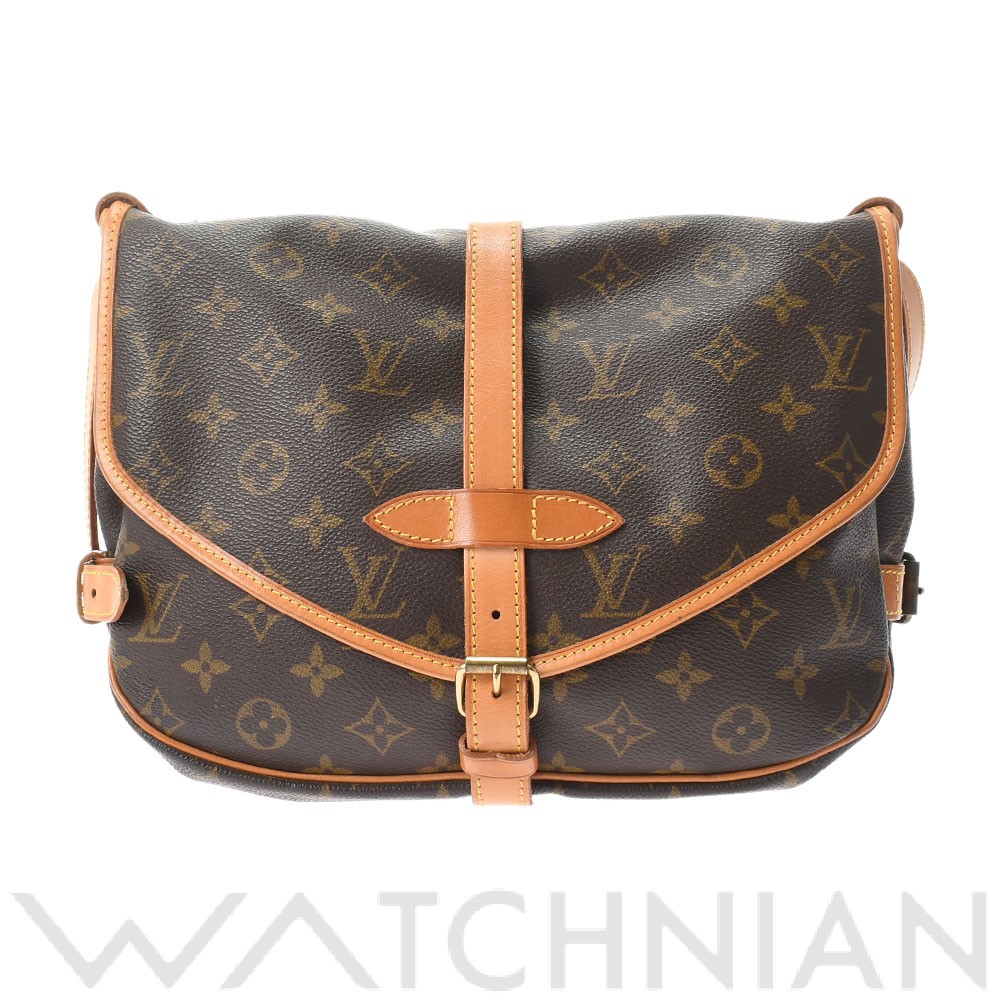 贈答品 ルイ ヴィトン LOUIS VUITTON モノグラム ソミュール30