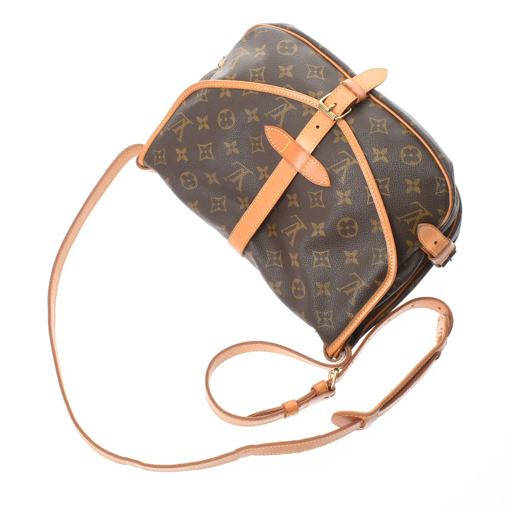 ルイ ヴィトン LOUIS ソミュール30 ショルダーバッグ VUITTON