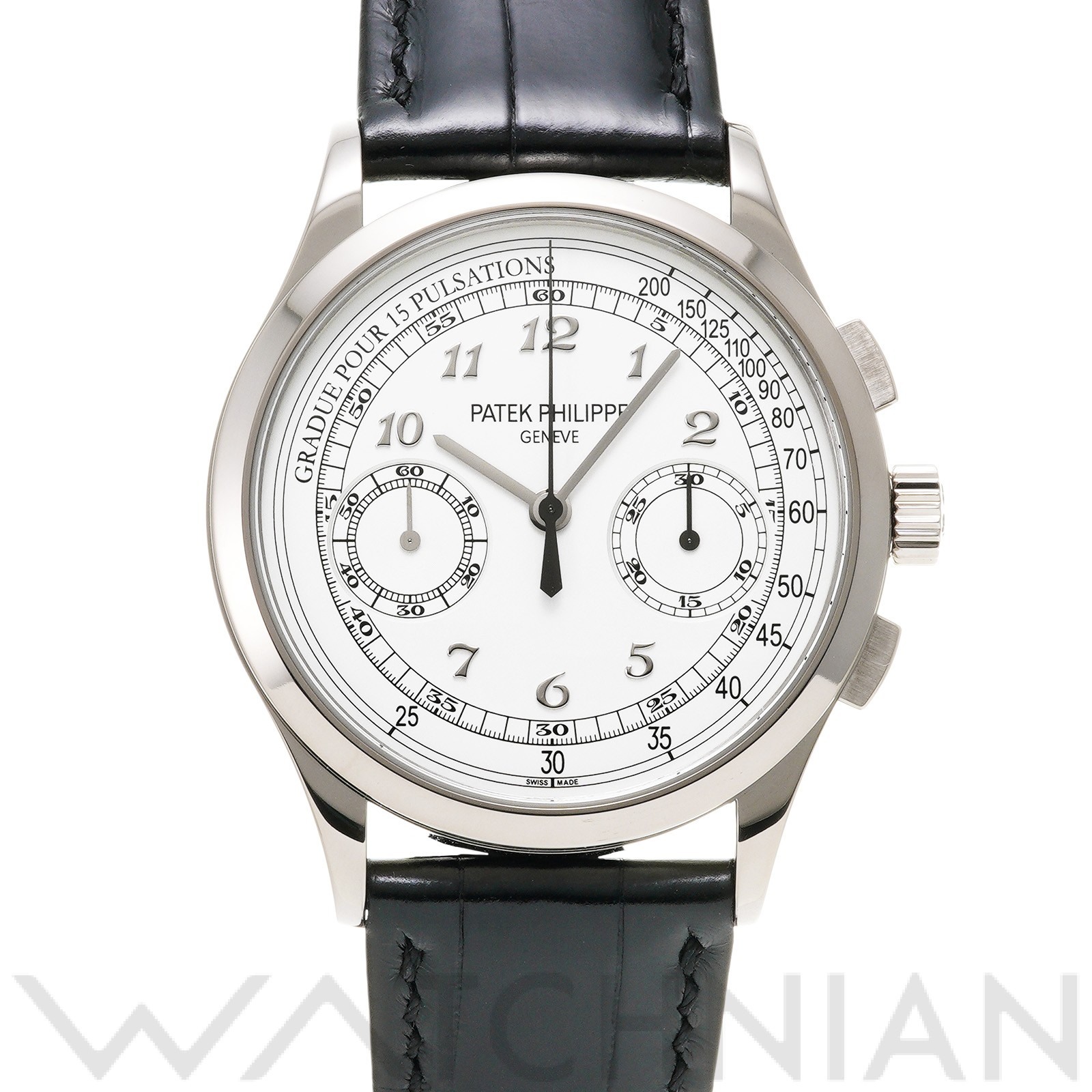 【楽天市場】【中古】 パテック フィリップ PATEK PHILIPPE コンプリケーション クロノグラフ 5170G-001 オパーリン ...