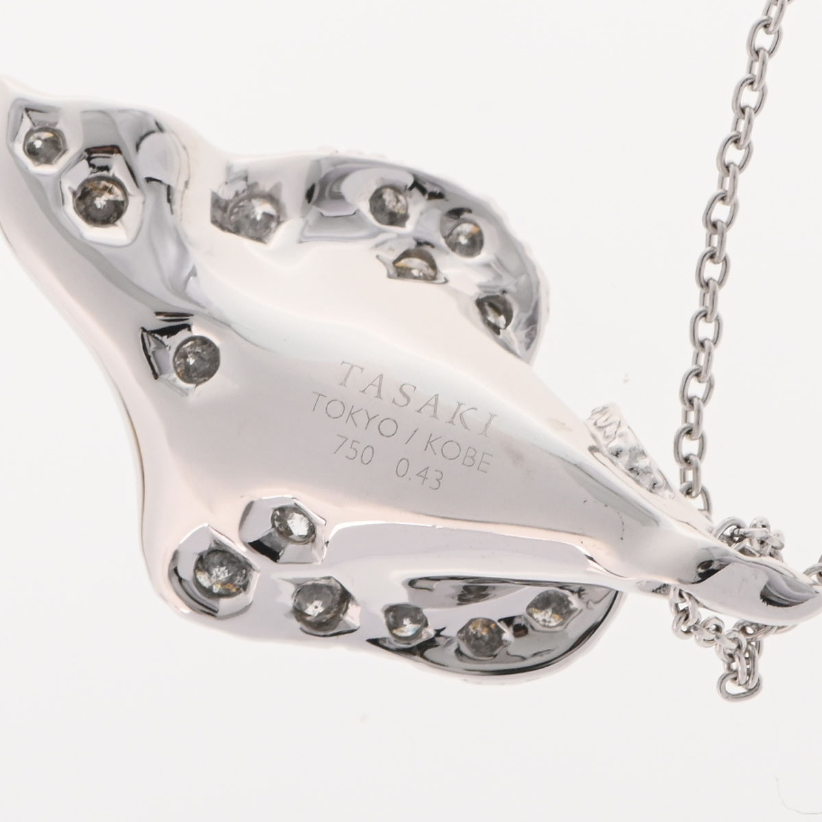 TASAKI k18ホワイトゴールド ペンダント | www.myglobaltax.com
