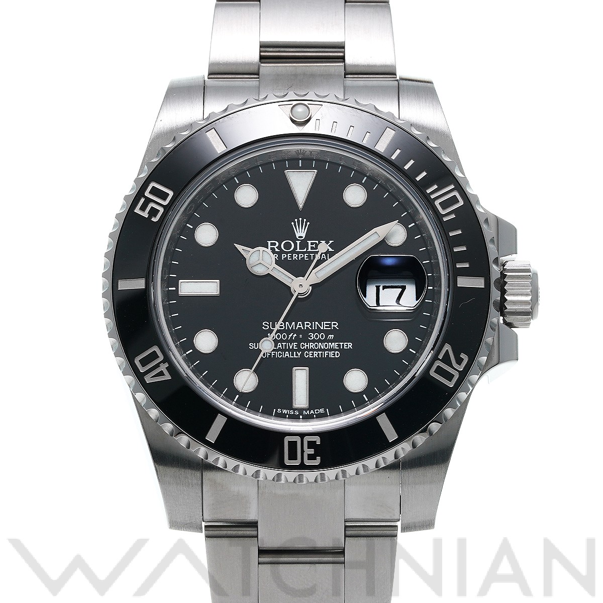 【楽天市場】【ローン60回払い無金利】【中古】 ロレックス ROLEX サブマリーナ デイト 116610LN ランダムシリアル ブラック ...