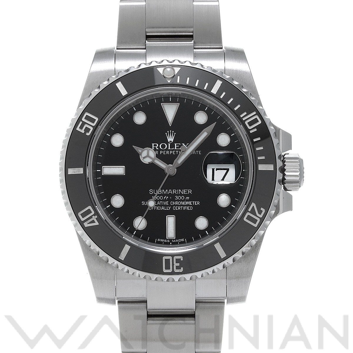 【楽天市場】【ローン60回払い無金利】【中古】 ロレックス ROLEX サブマリーナ デイト 116610LN ランダムシリアル ブラック ...