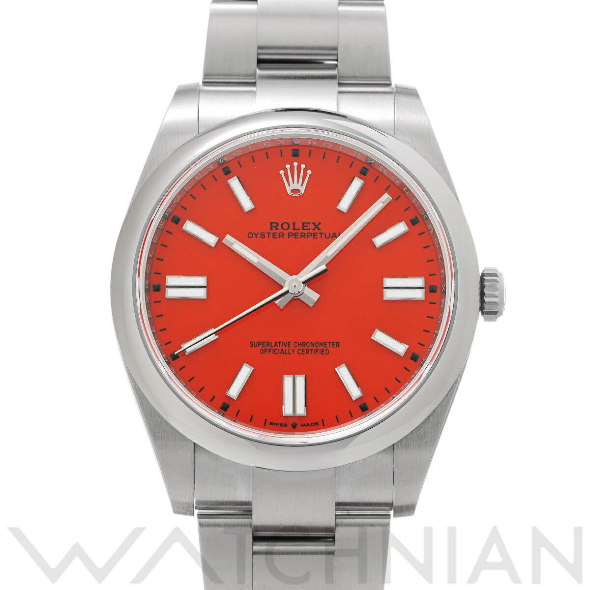 【楽天市場】【ローン60回払い無金利】【中古】 ロレックス ROLEX オイスターパーペチュアル 41 124300 ランダムシリアル ...
