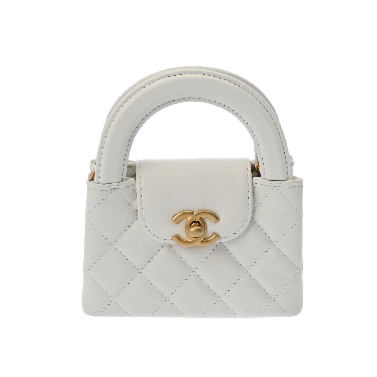 ChanelCCロゴテニスミラーミニクロスバッグWhite AP3150 ChanelCCロゴテニスミラーミニクロスバッグWhite AP3150