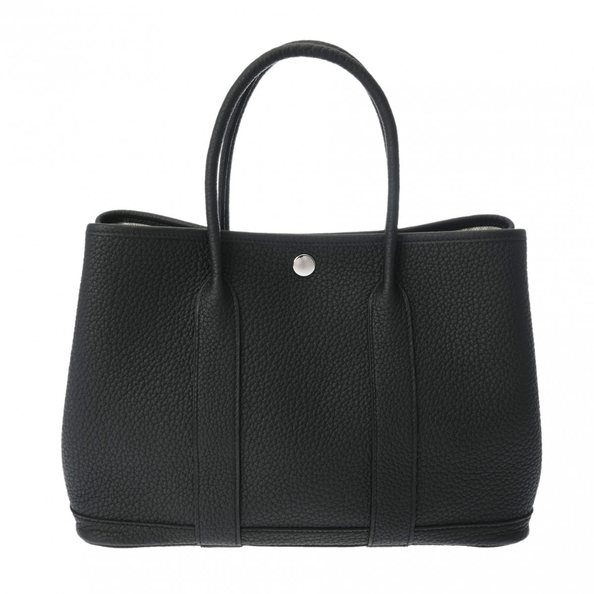 HERMES キャンパス×レザー ハンドバッグ ブラック 楽天市場】【新品】 エルメス ガーデンパーティ TPM ネゴンダ オール