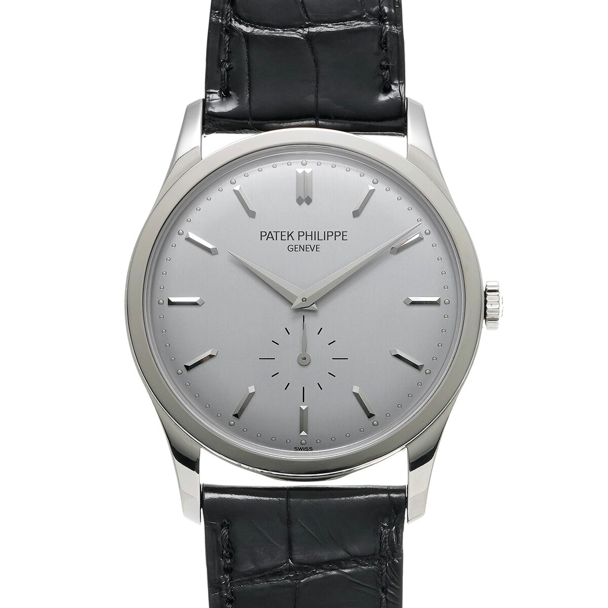 【楽天市場】パテック フィリップ PATEK PHILIPPE カラトラバ 5196G-001 シルバー メンズ 腕時計 パテック フィリップ ...