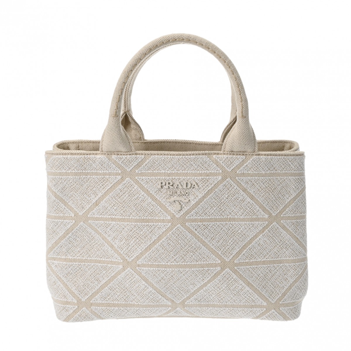 楽天市場】PRADA プラダ ハンドバッグ2WAYキャンバスショルダー