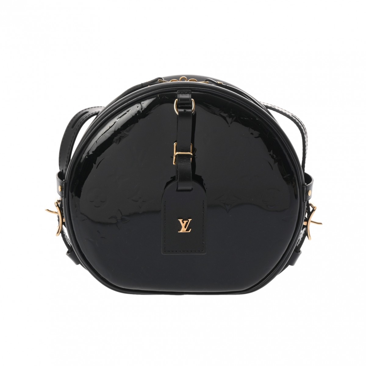 【～7/26 最大5万円クーポン】ルイ ヴィトン LOUIS VUITTON モノグラムヴェルニ ボワット シャポースープル ノワール M53999 モノグラムヴェルニ レディース ショルダーバッグ ヴィトンバッグ バック ブランド 【ローン48回払い無金利】【中古】｜ウォッチニアン ブランド品専門店 108,400円