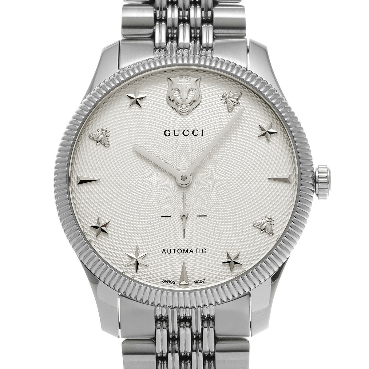 楽天市場】グッチ GUCCI Gタイムレス YA126583 ホワイトシェル
