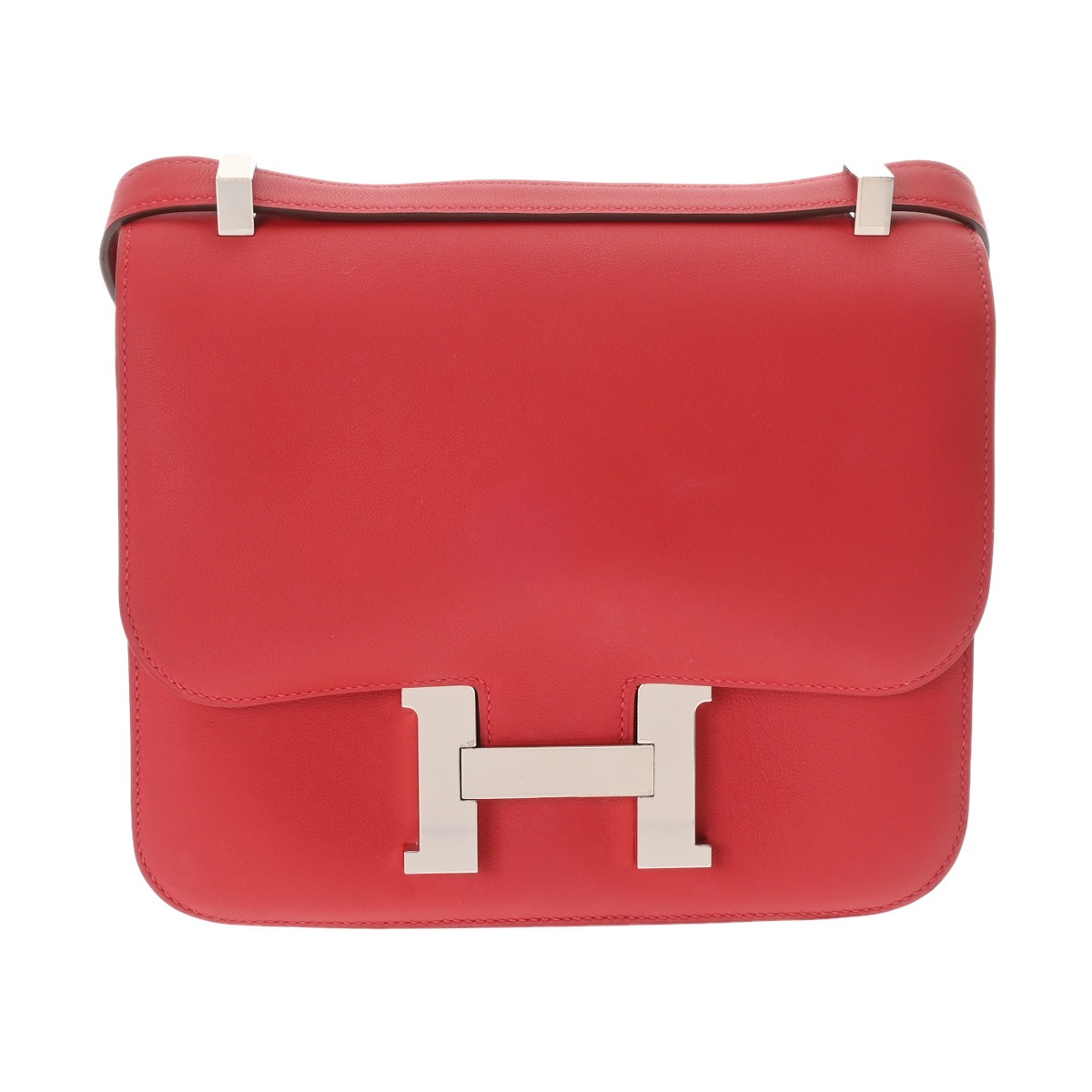 エルメス HERMES コンスタンス3 24 ルージュカザック ヴォースイフト レディース ショルダーバッグ エルメス ショルダーバッグ バック ブランド 【ローン48回払い無金利】【中古】