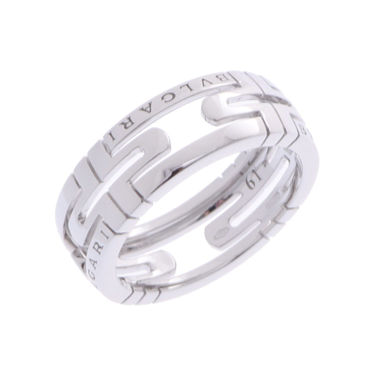 ブルガリWGバレンテシリング12 号ホワイトゴールド美品6.85g 楽天市場】【ジュエリー】BVLGARI ブルガリ パレンテシ リング 指輪 12