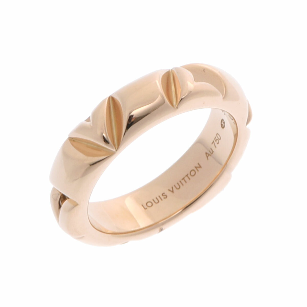 楽天市場】ルイヴィトン 指輪 K18YG LV ヴォルト ミュルティ リング 幅
