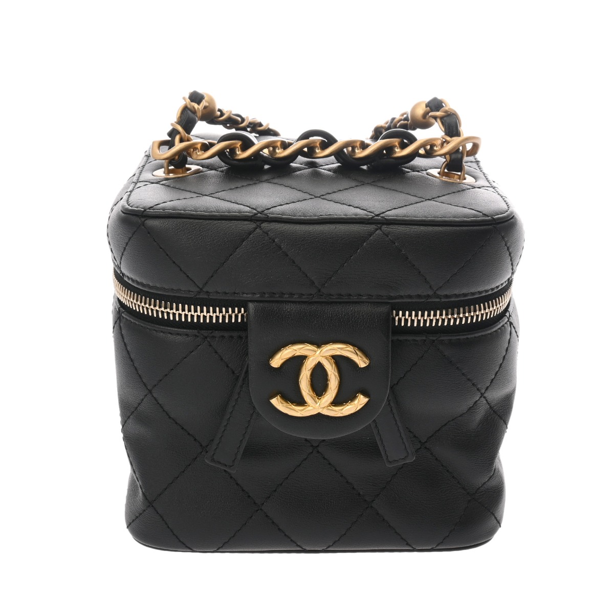【ラグジュアリーの真髄】CHANEL CCロゴ ヴァニティケース 新作☆》CHANEL ヴァニティケース