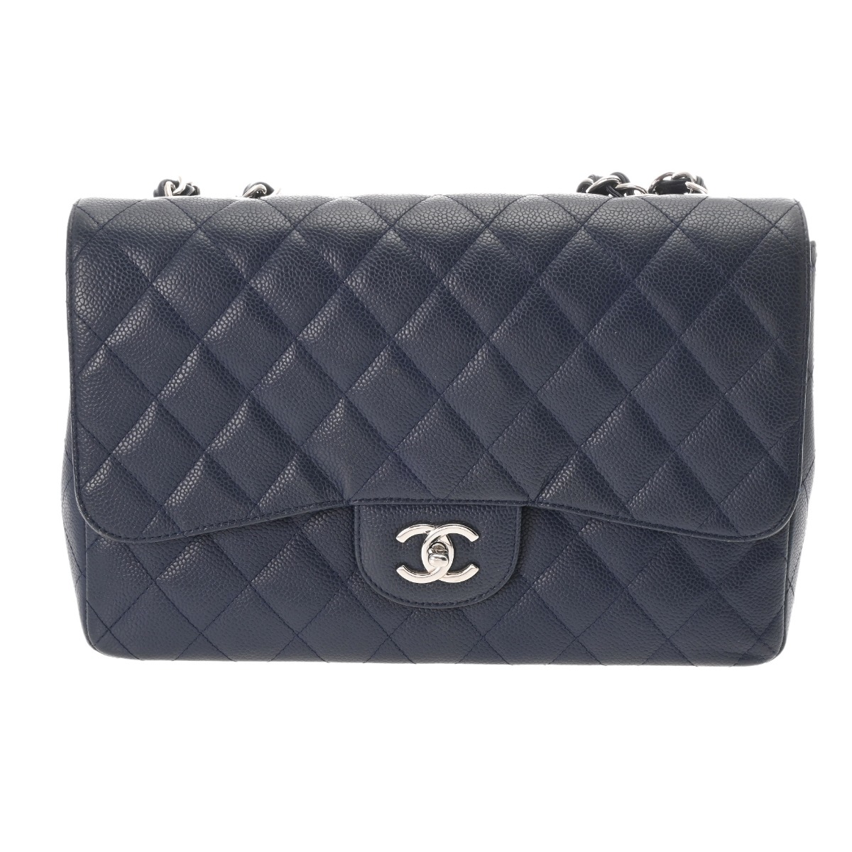 希少【CHANEL】キャビアスキン ボーイズ ミディアム バック BOY CHANEL シャネル ボーイシャネル25 ミディアム 27番台