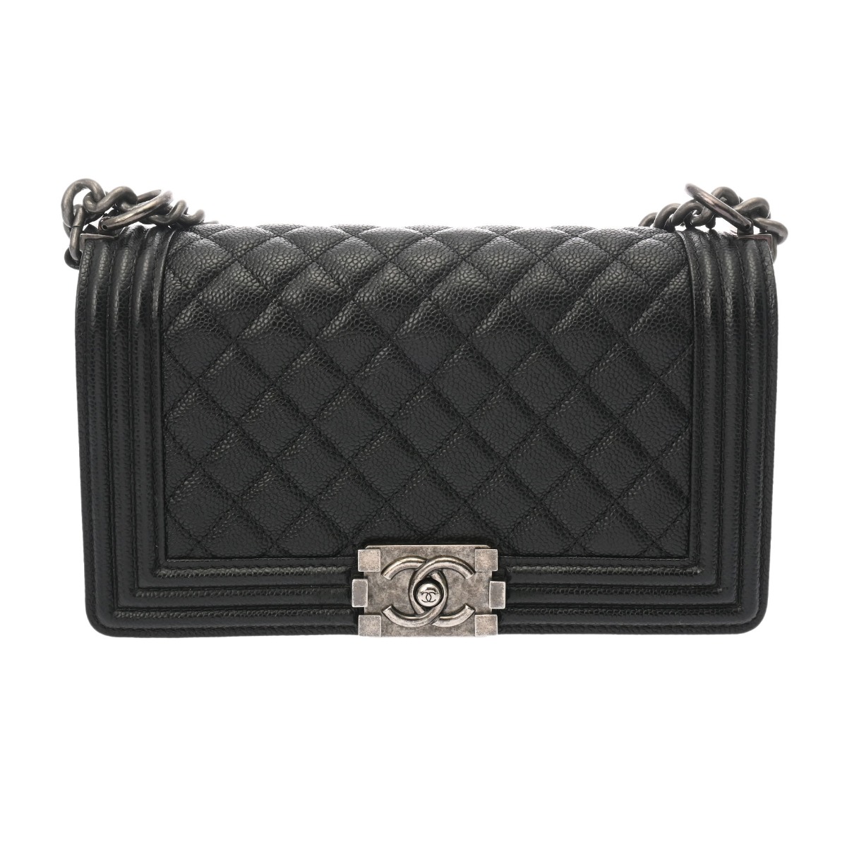 CHANEL ボーイシャネル　キャビアスキン　ミディアム　ラウンドファスナー 20250414161239_1.jpg