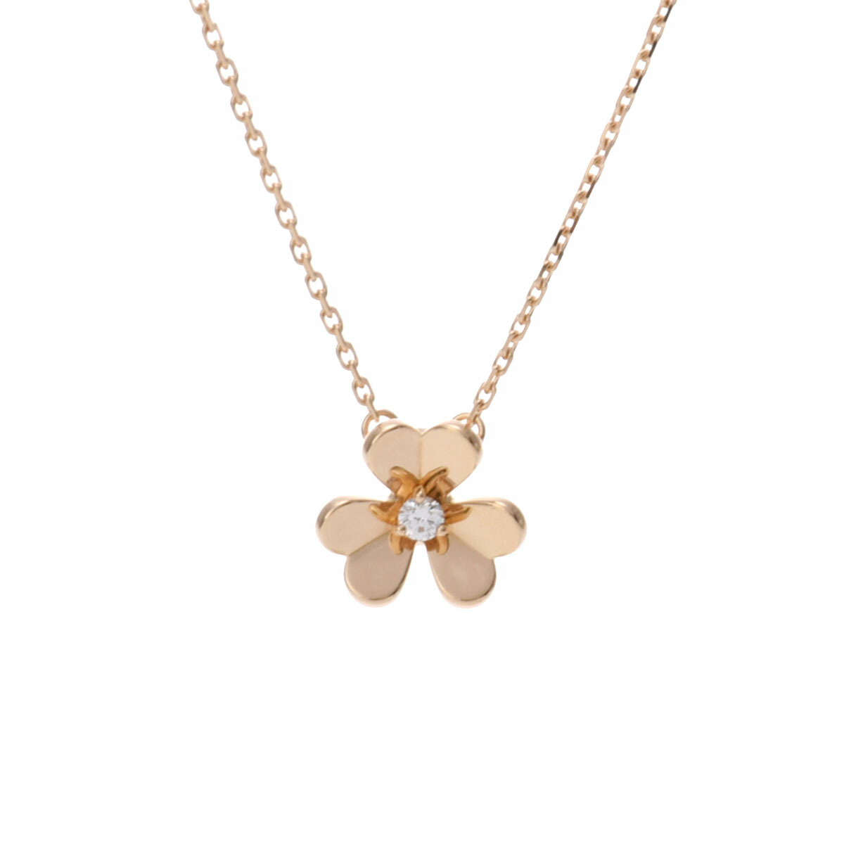 三つ葉ネックレス　ミニネックレス　イエローゴールドカラー　フリヴォル 楽天市場】ヴァンクリーフ＆アーペル Van Cleef & Arpels