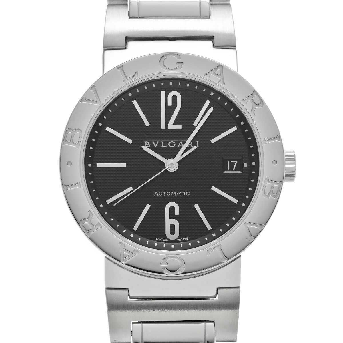 BVLGARI ブルガリ ブルガリ BB33SSD ブラック文字盤 SS