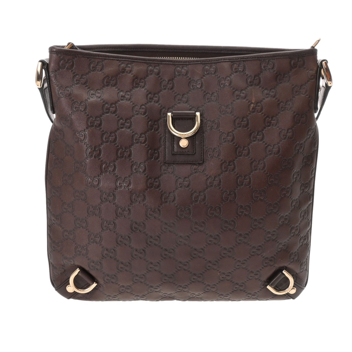 グッチ GUCCI グッチシマ ショルダーバッグ ブラウン 131326 レザー レディース ショルダーバッグ グッチ ショルダーバッグ バック ブランド 【ローン48回払い無金利】【中古】 32,487円