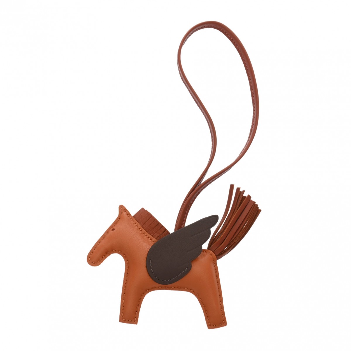 楽天市場】エルメス バッグチャーム ロデオPM ペガサス ジョーヌ