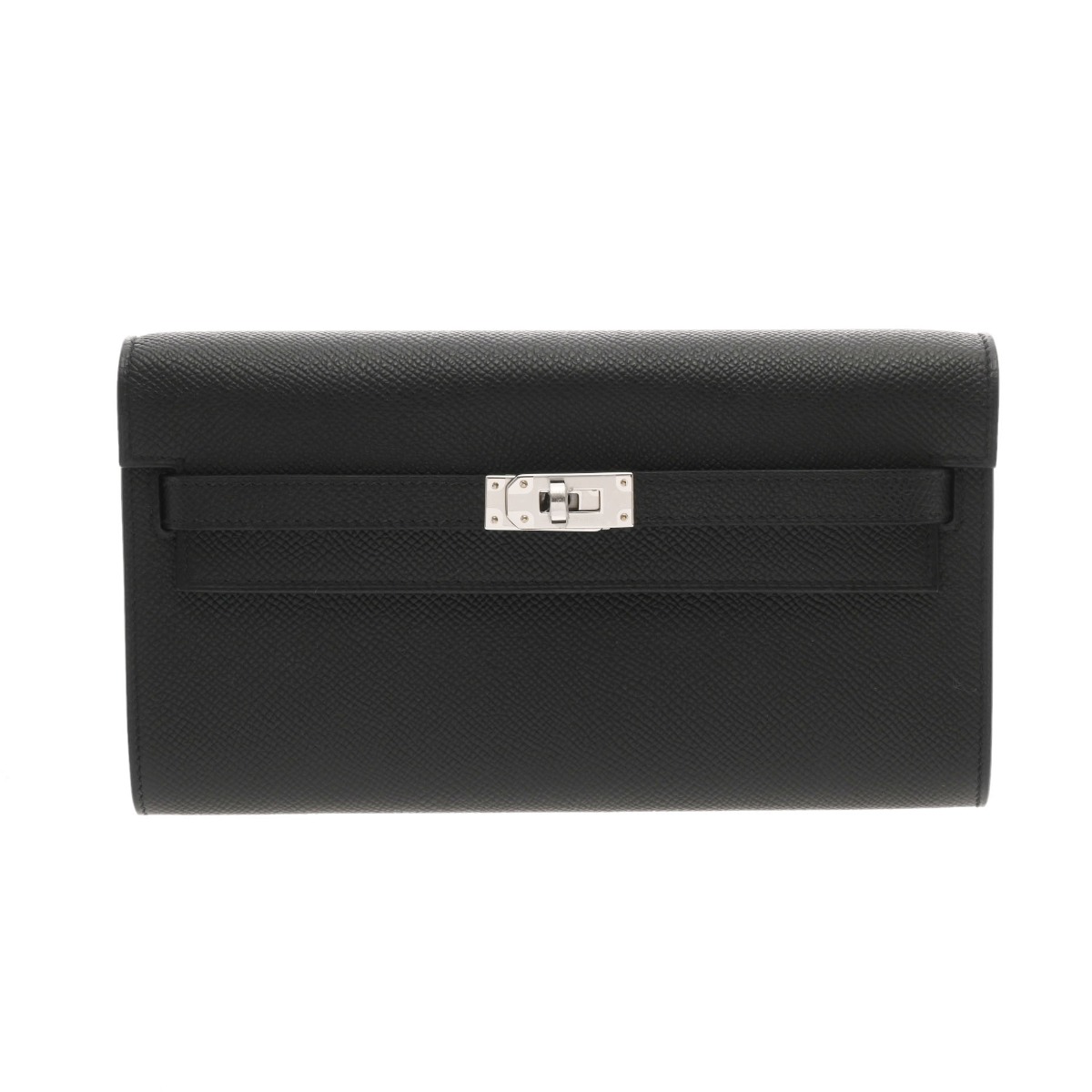 【正規店クリーニング済】HERMES エルメス ケリーウォレット HERMES HERMES(エルメス) ケリーウォレット トゥーゴー ブラック