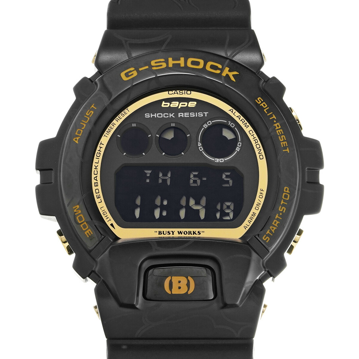 A BATHING APE✖️G-SHOCK イエロー G-SHOCK A BATHING APE 黄色 裏原