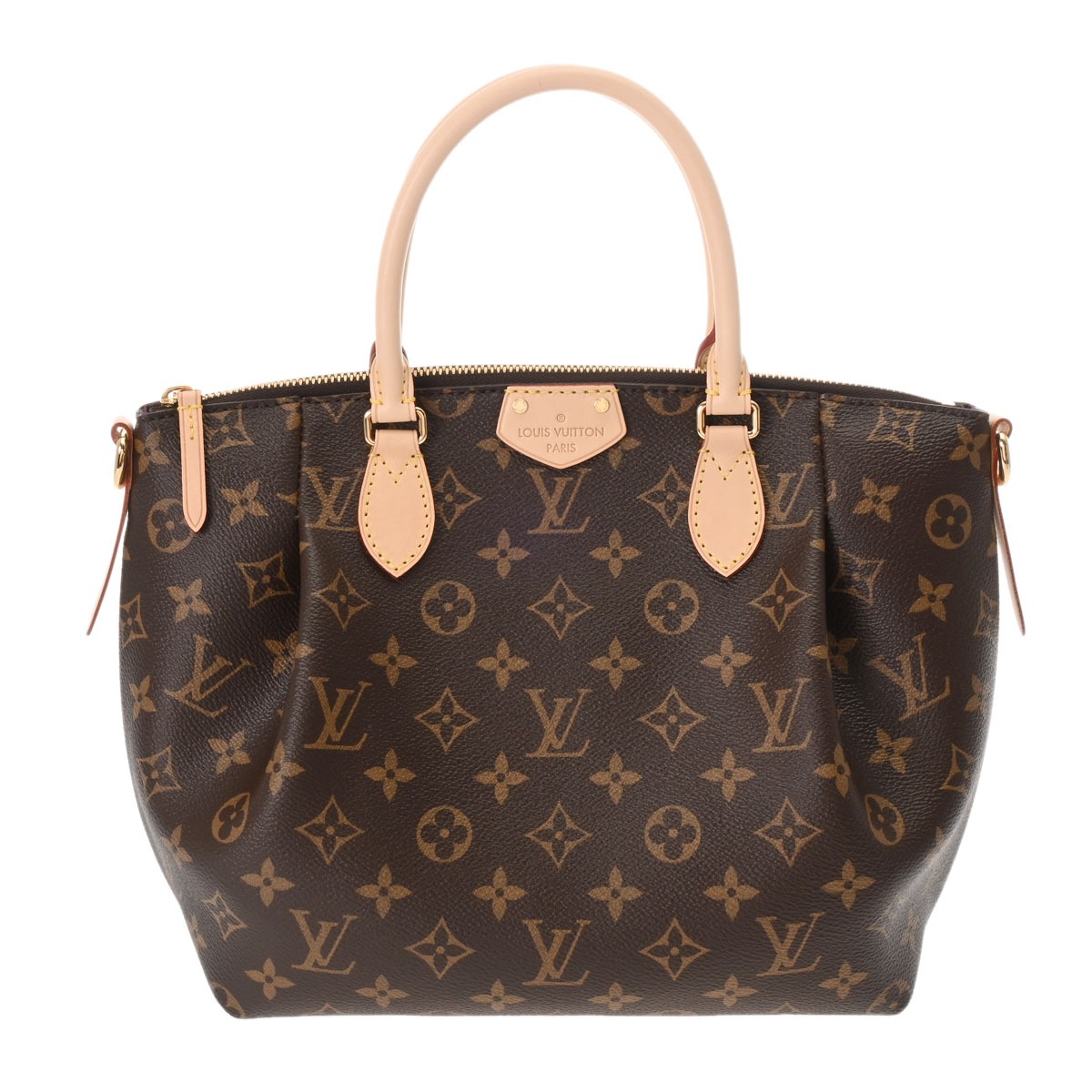 ルイ ヴィトン LOUIS VUITTON モノグラム テュレンPM ブラウン M48813 モノグラムキャンバス レディース 2WAYバッグ ヴィトンバッグ バック ブランド 【ローン48回払い無金利】【中古】
